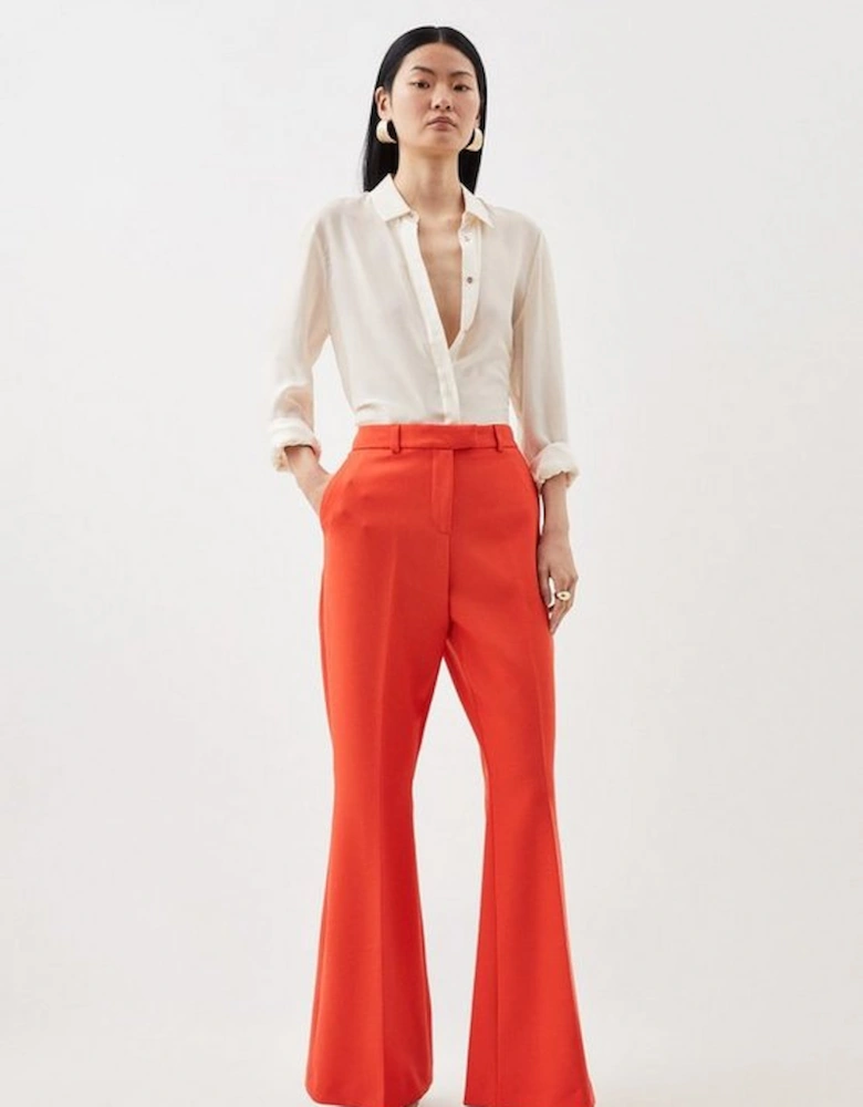 Clean Tailored Kickflare Trousers