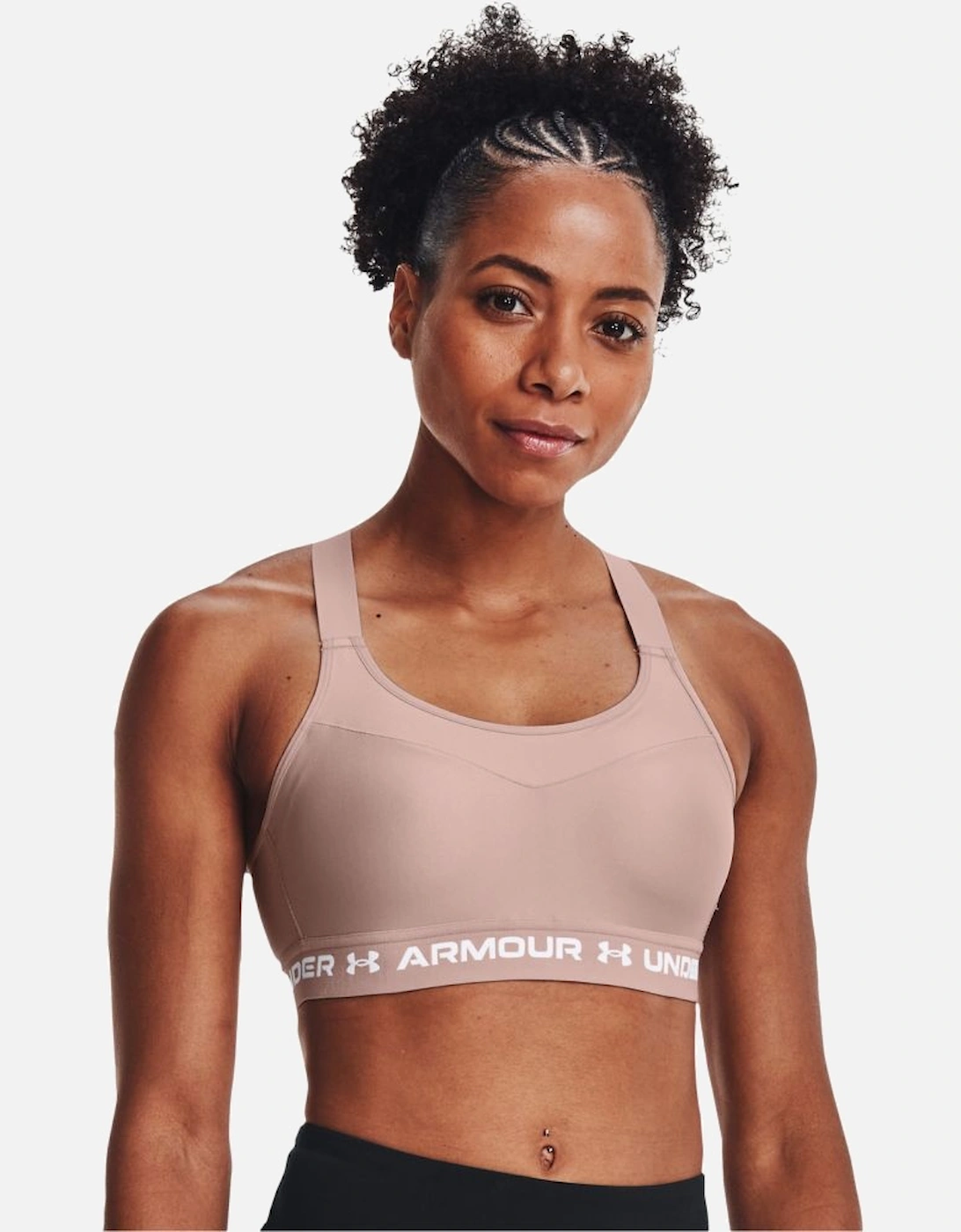 Womens Armour High Crossback Sports Bra, 5 of 4