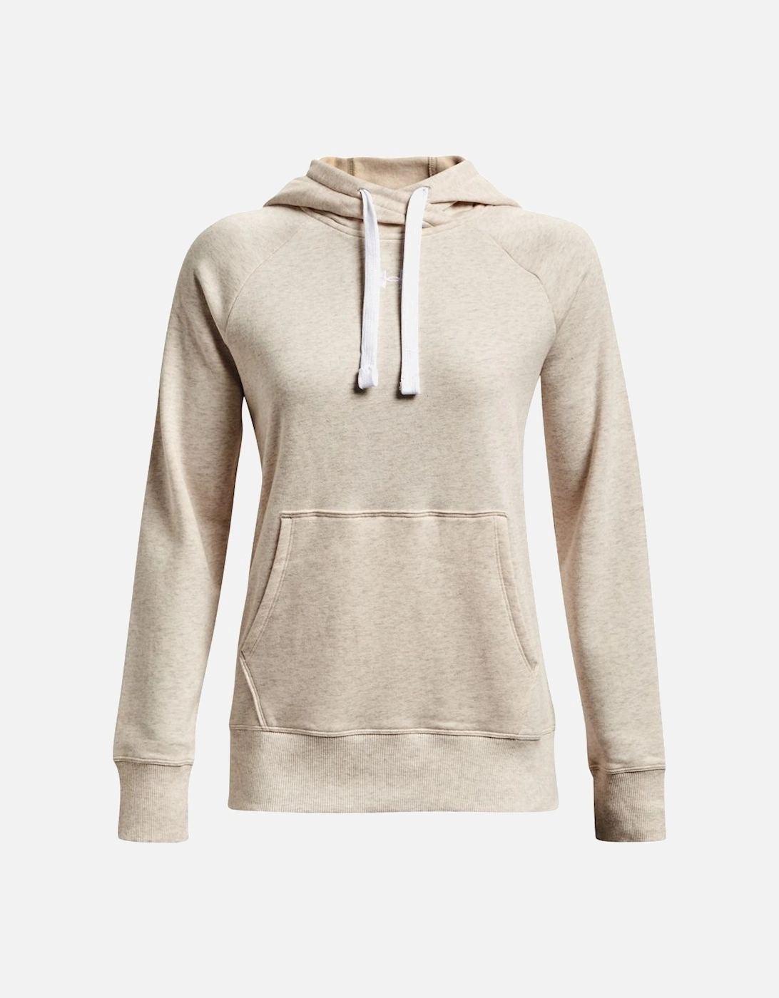 Womens UA Rival Fleece HB Hoody, 3 of 2