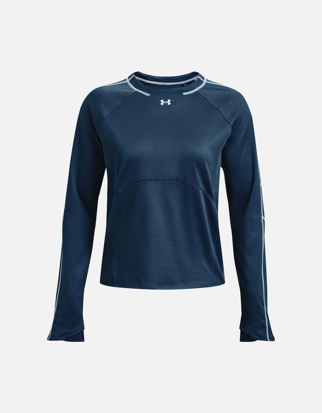 Womens UA Train Cold Weather Crew Neck LS Top, 3 of 2