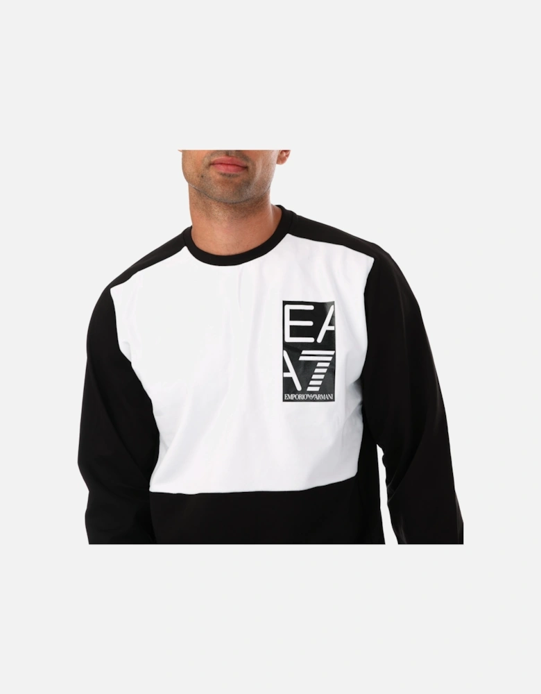 Mens Colour Block Sweatshirt