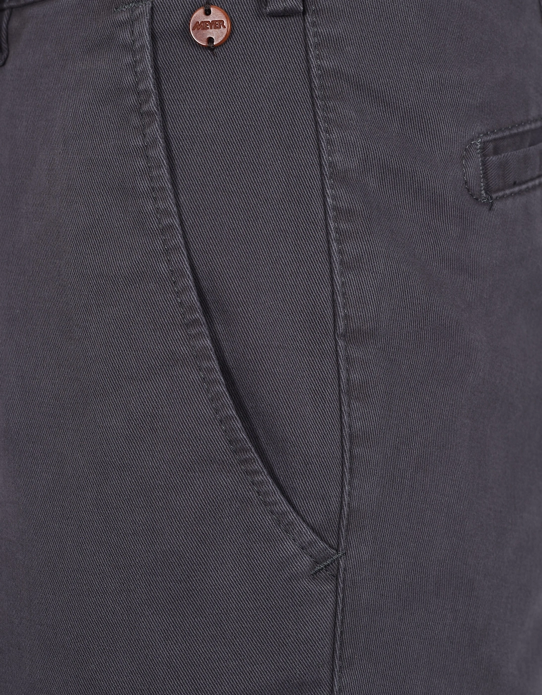 Roma Cotton Trouser Charcoal