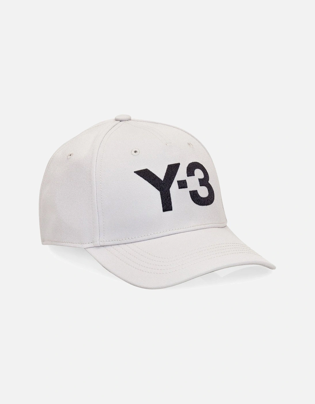 Y-3 Mens Classic Logo Cap White, 4 of 3
