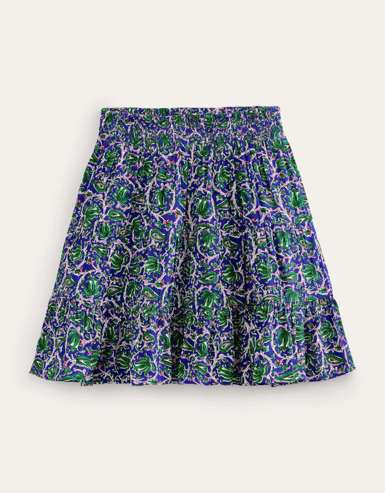 Crinkle Mini Skirt