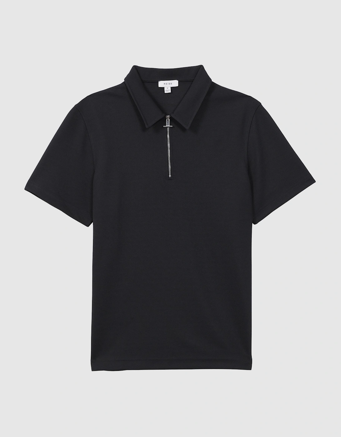 Slim Fit Half-Zip Polo Shirt, 2 of 1