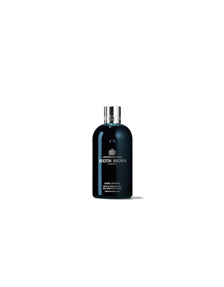 Dark Leather Bath and Shower Gel 300ml