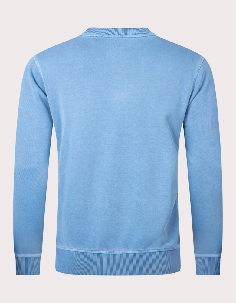 Relaxed Fit Garment Dyed Wefade Sweatshirt