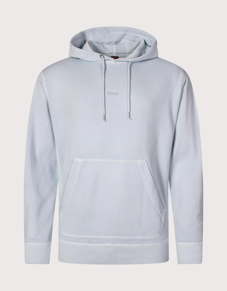 Relaxed Fit Garment Dyed Wefade Hoodie