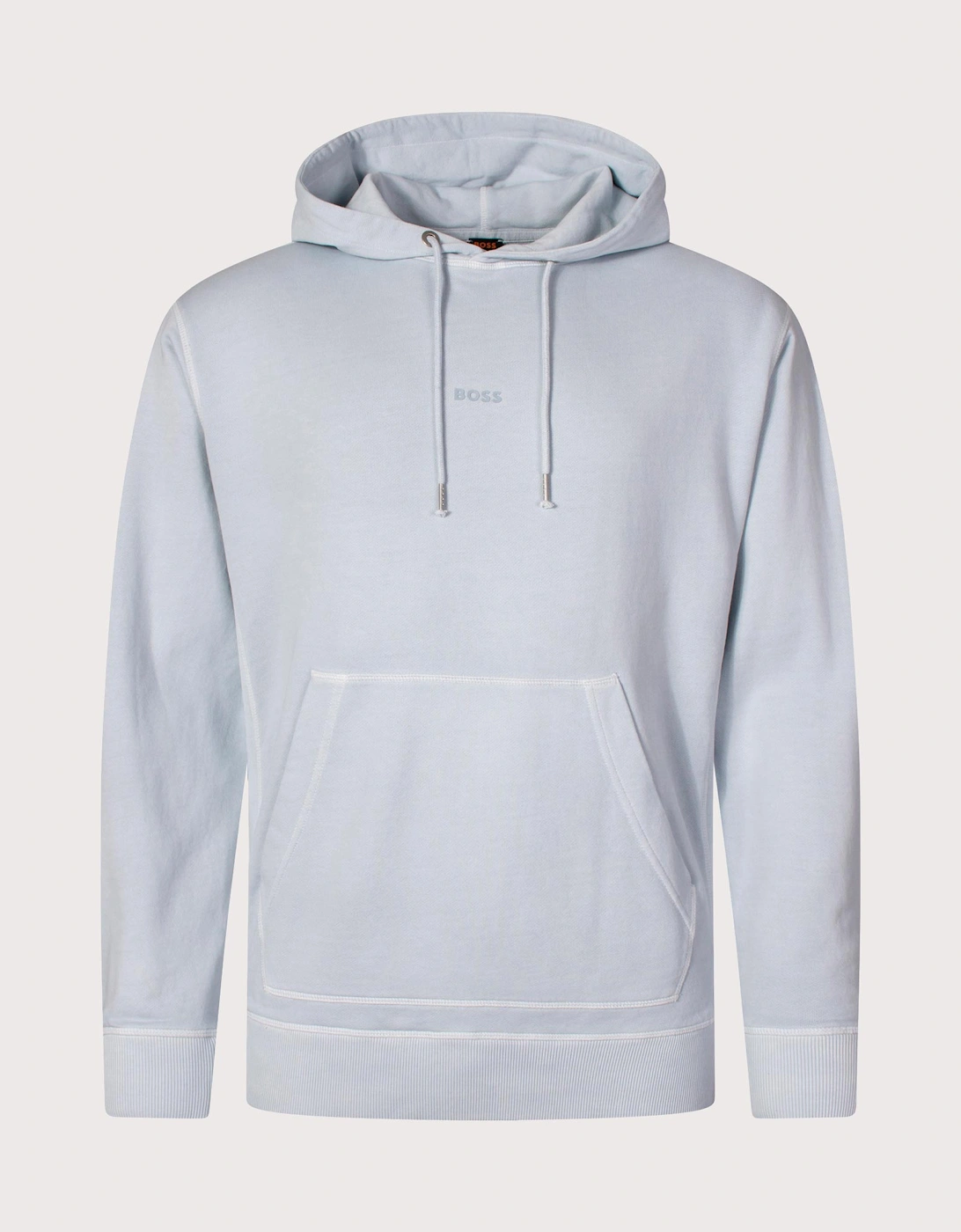 Relaxed Fit Garment Dyed Wefade Hoodie, 5 of 4