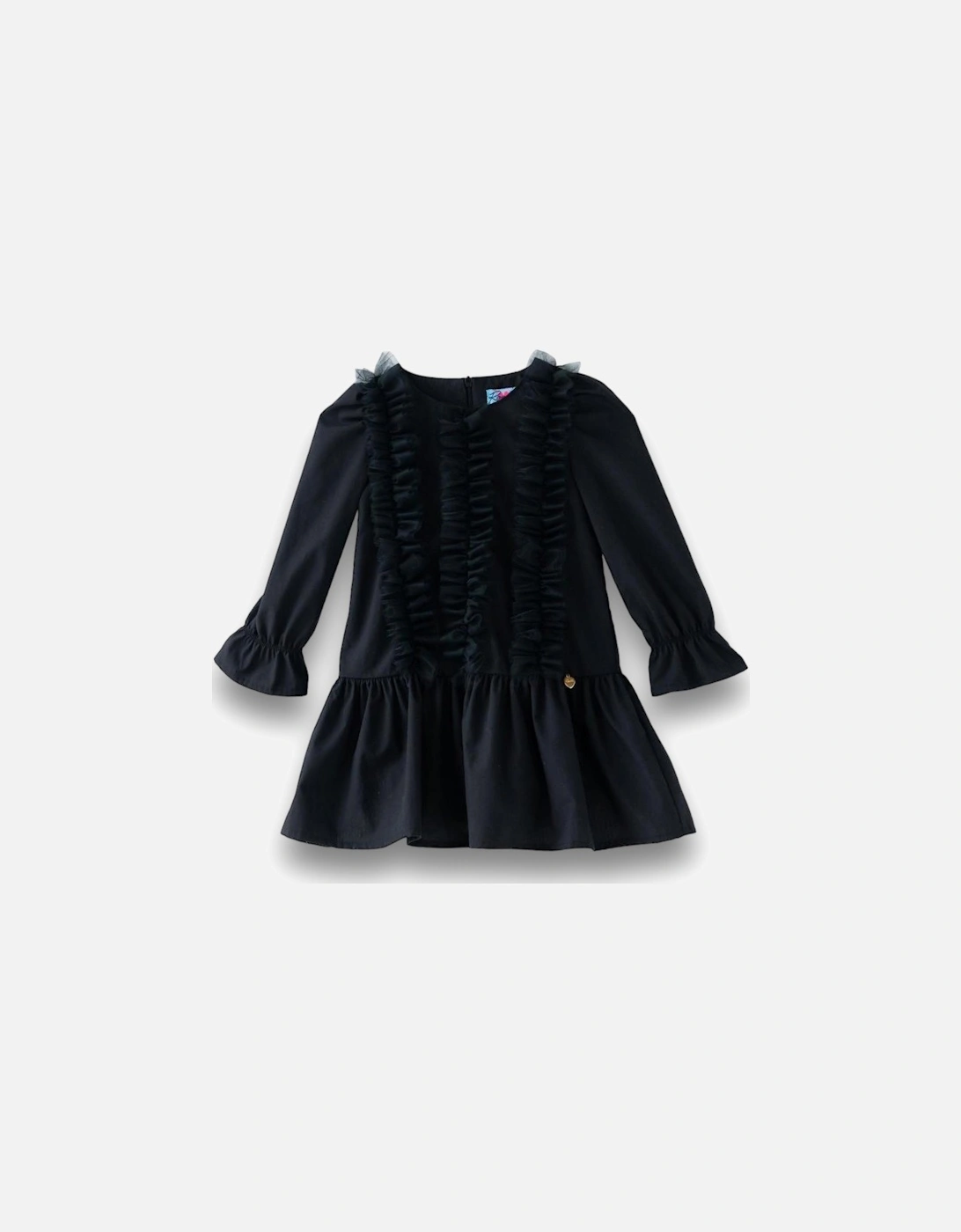 Black Tulle Shirt Dress, 8 of 7