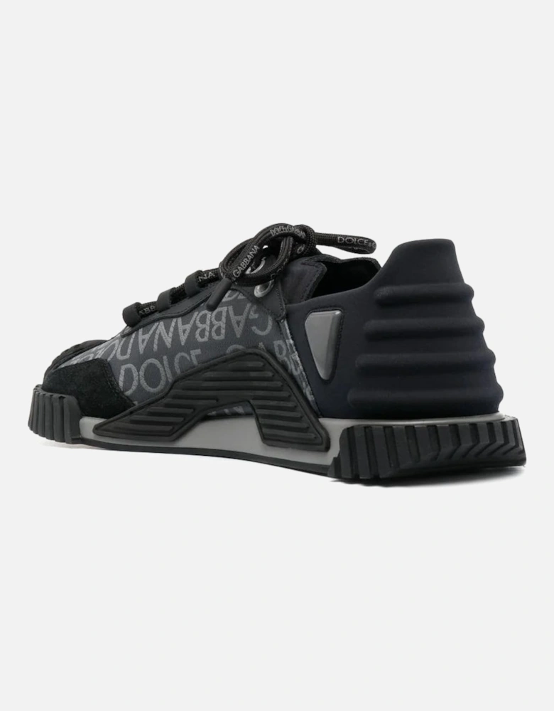 NS1 Monogram Sneakers Black