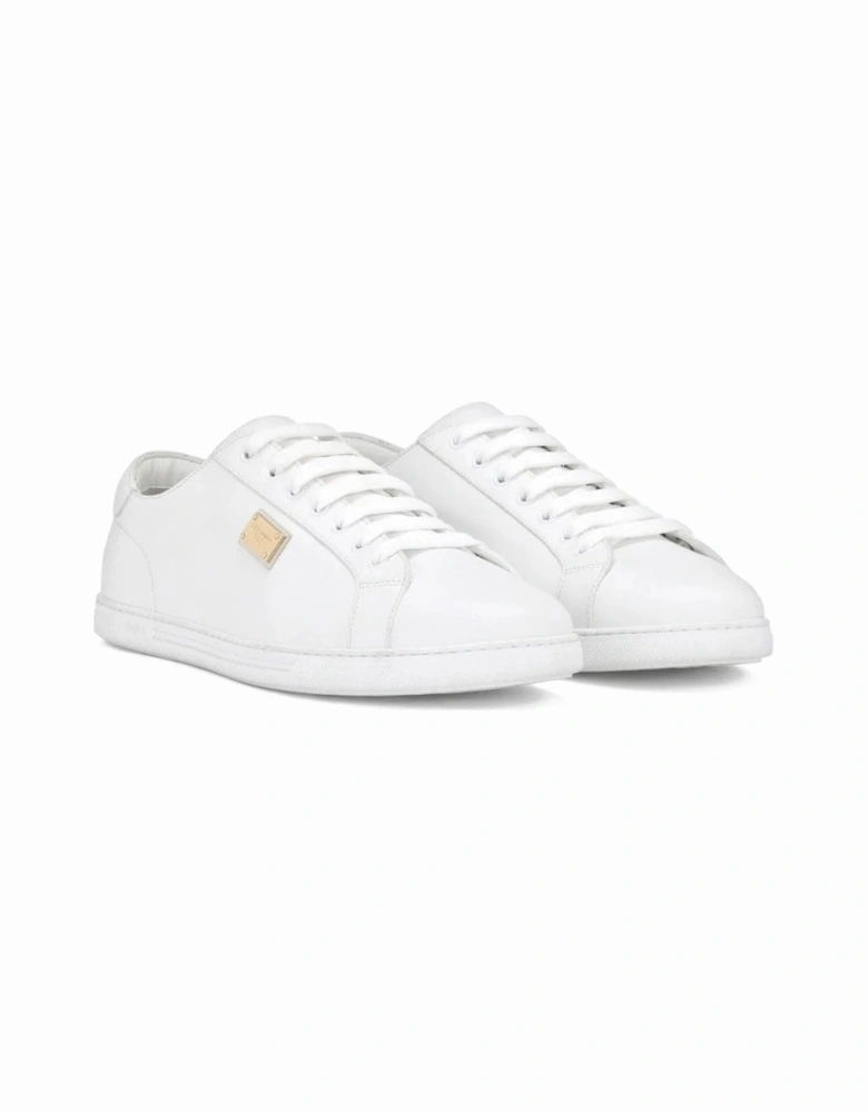 Saint Tropez Plaque Sneakers White