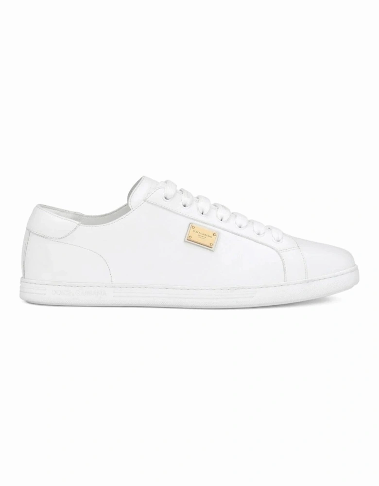 Saint Tropez Plaque Sneakers White