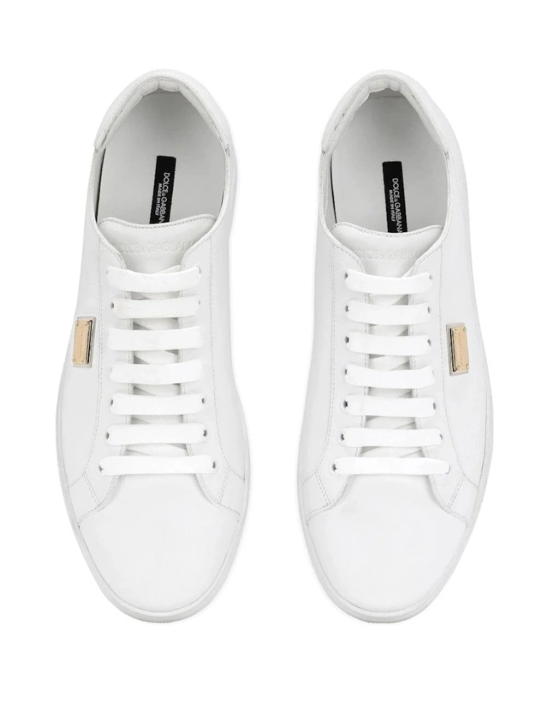 Saint Tropez Plaque Sneakers White