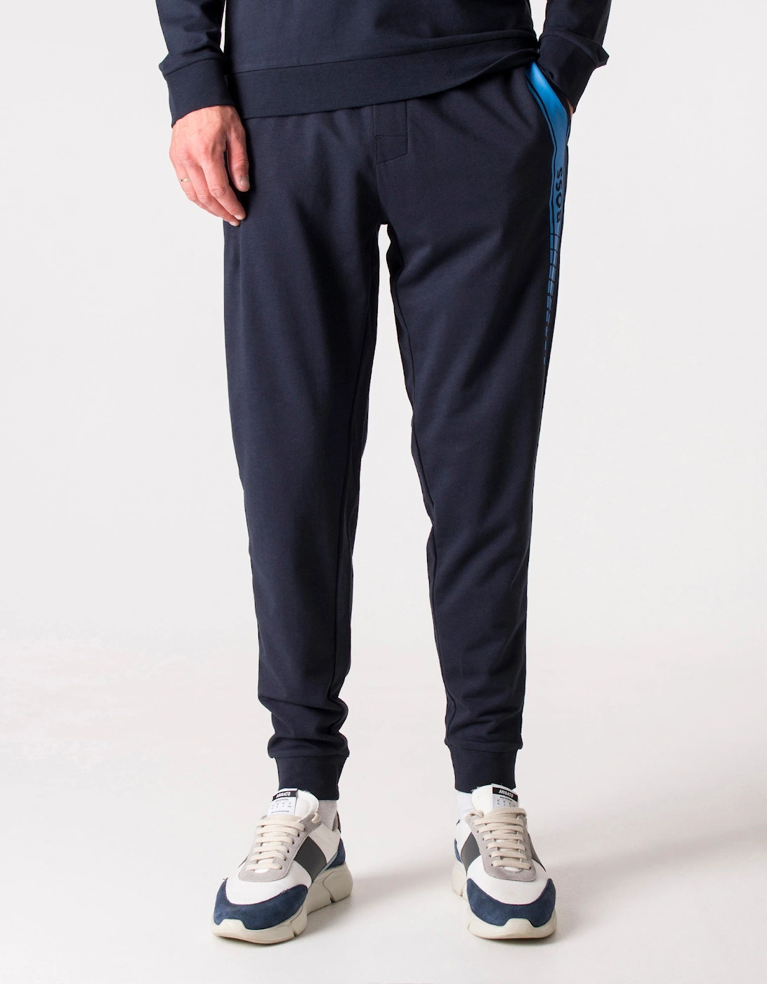 Regular Fit Authentic Logo Stripe Joggers