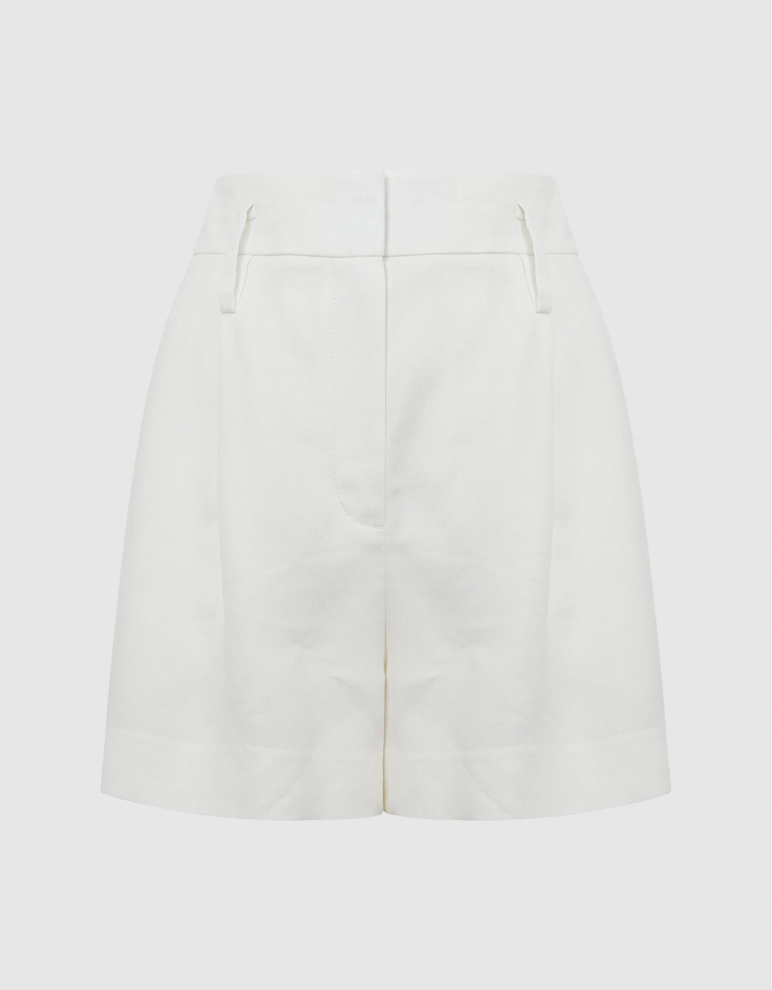 Linen Pleat Front Shorts, 2 of 1