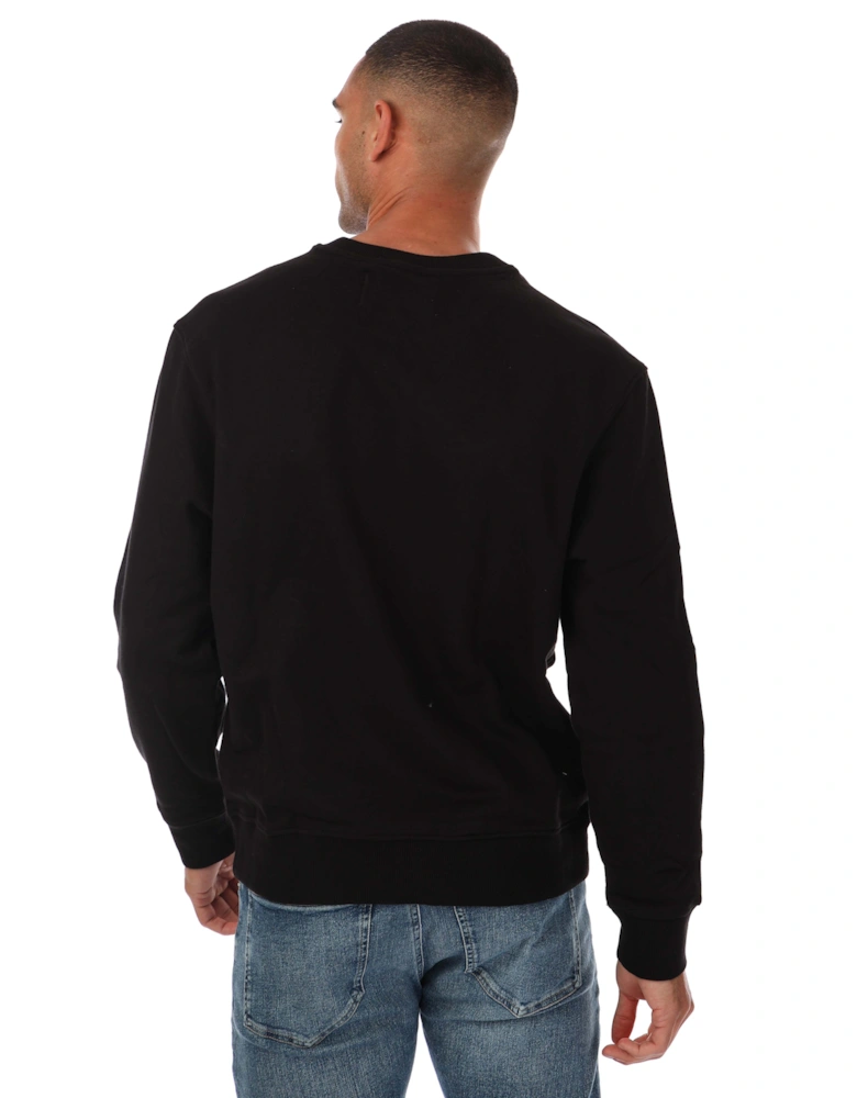 Mens Relaxed Cotton Terry Sweatshirt