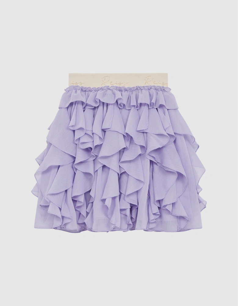 Ruffle Tulle Skirt