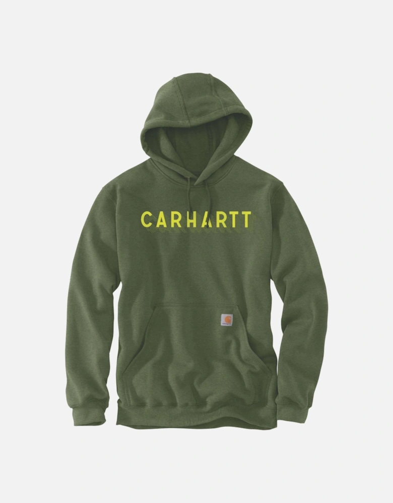 Carhartt Mens Midweight Logo Graphic Sweatshirt Hoodie