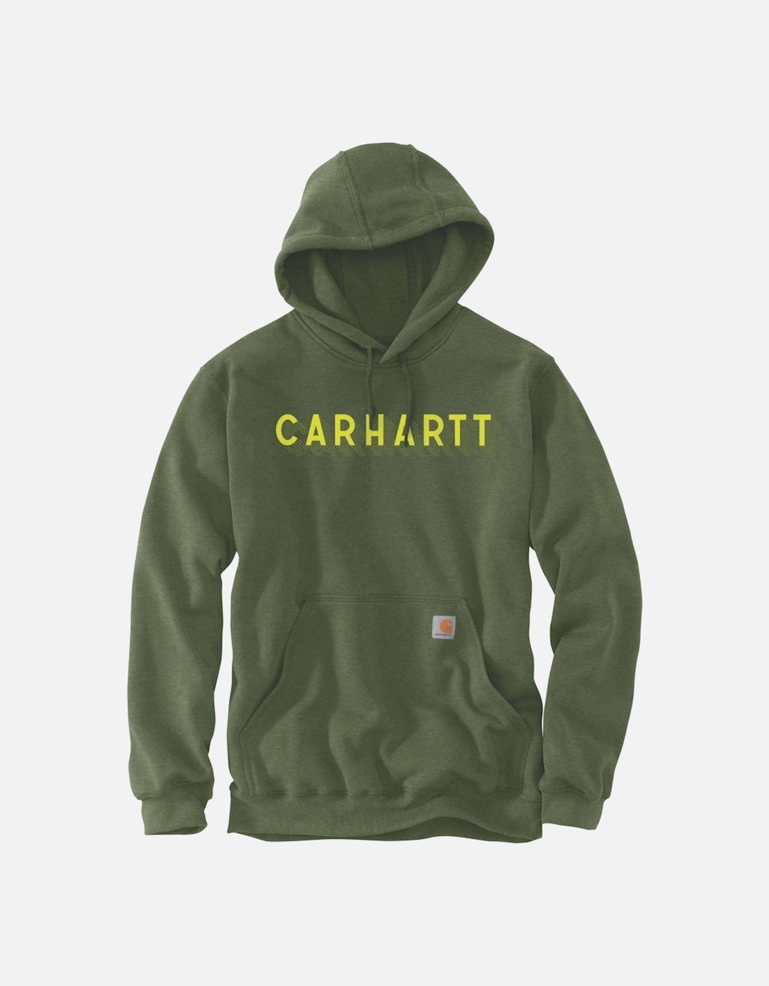 Carhartt Mens Midweight Logo Graphic Sweatshirt Hoodie, 2 of 1