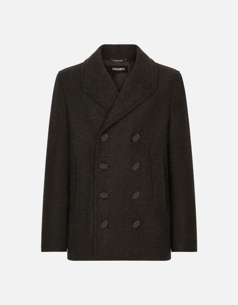 Wool Plaque Peacoat Grey