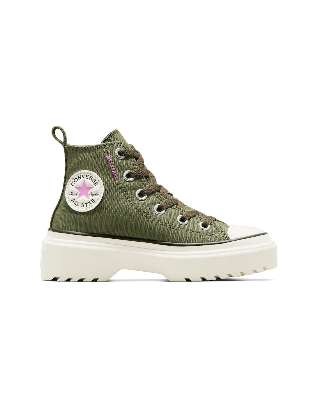 Chuck Taylor All Star Lugged Lift Trainers - Khaki, 7 of 6