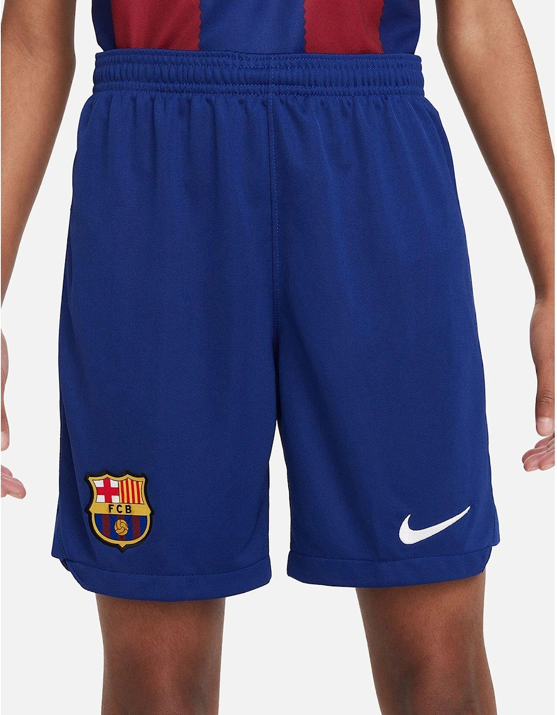 Barcelona Youth 23/24 Home Short - Blue, 3 of 2