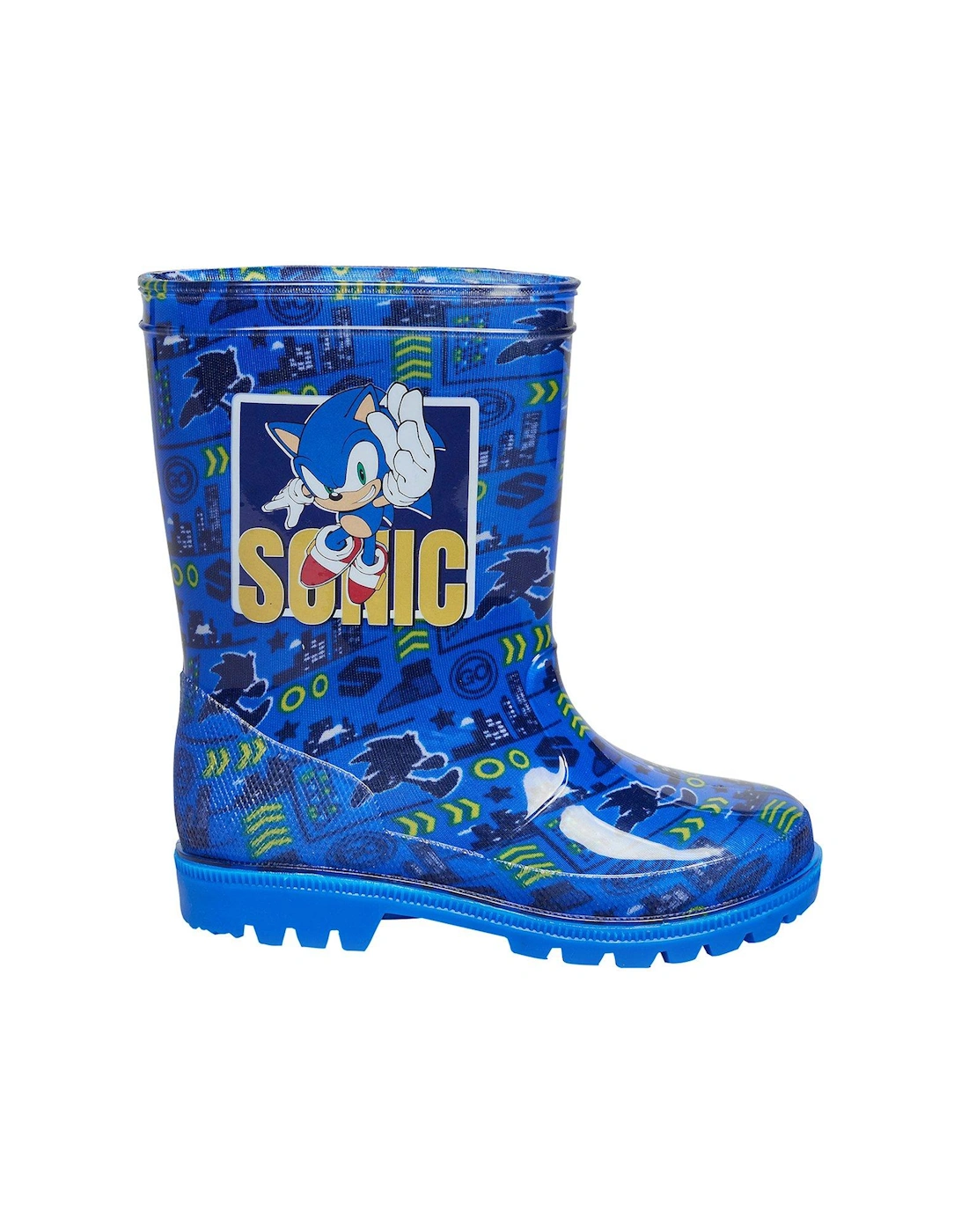 All Over Print Wellies - Blue, 3 of 2