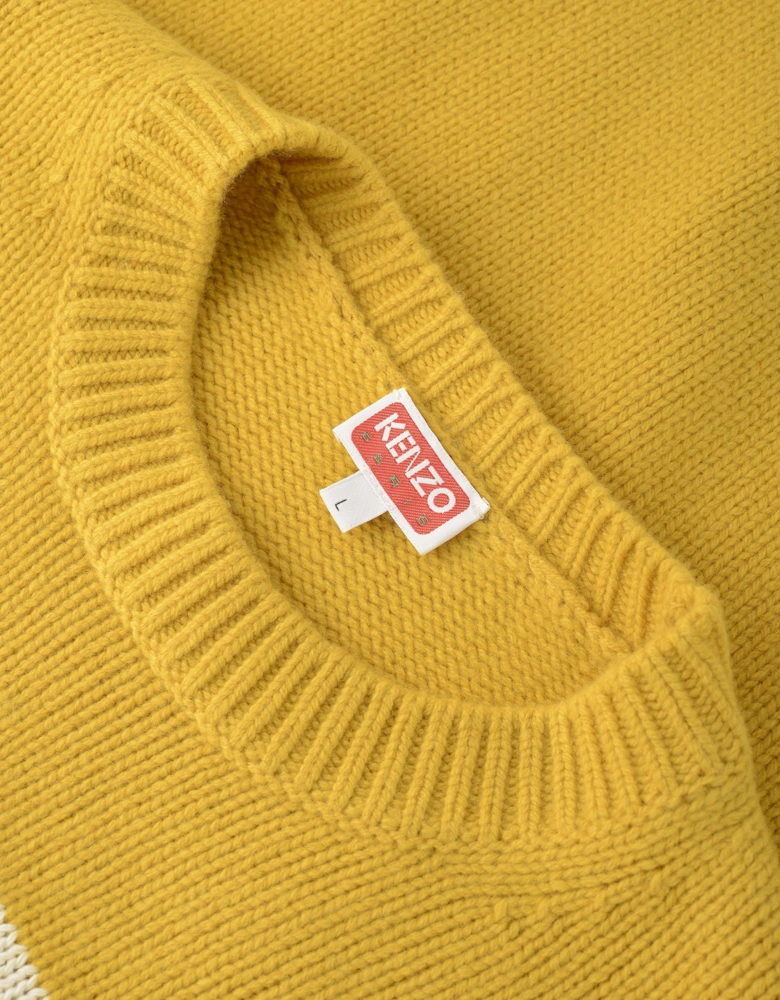 Tricolor Paris Sweater Yellow