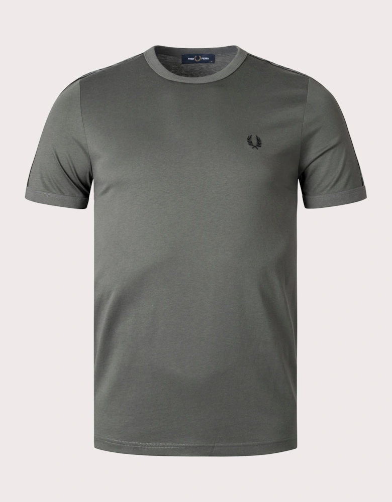Contrast Tape Ringer T-Shirt