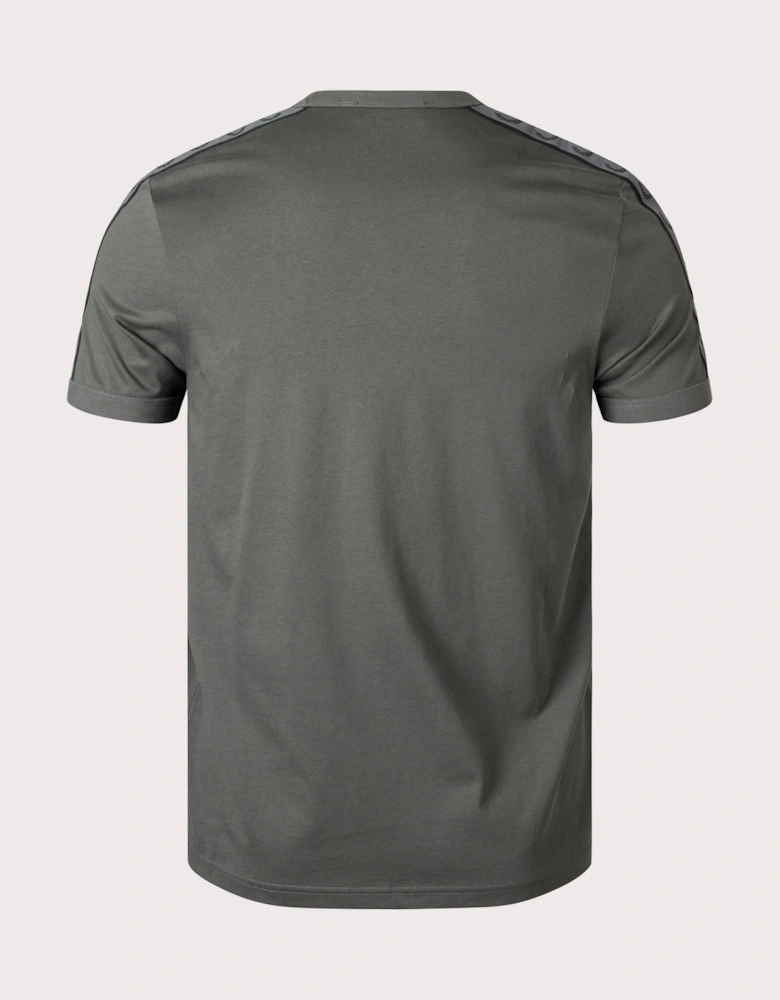 Contrast Tape Ringer T-Shirt