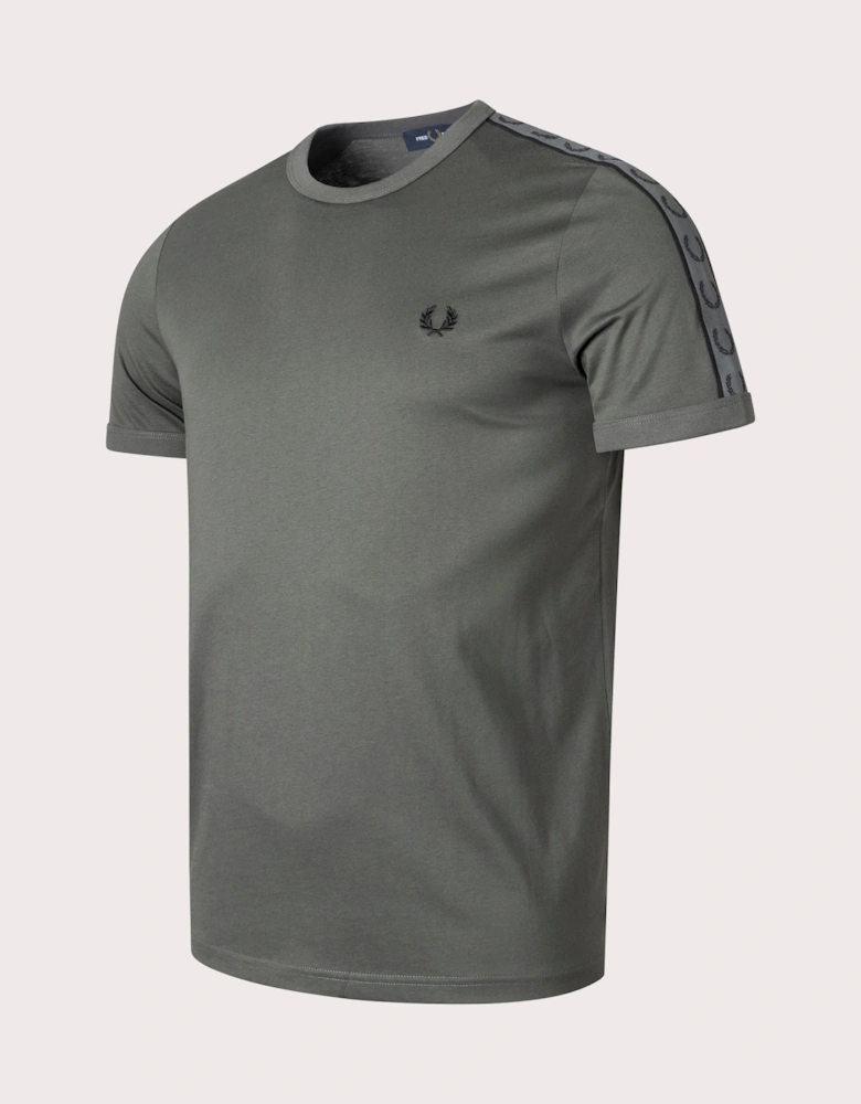 Contrast Tape Ringer T-Shirt