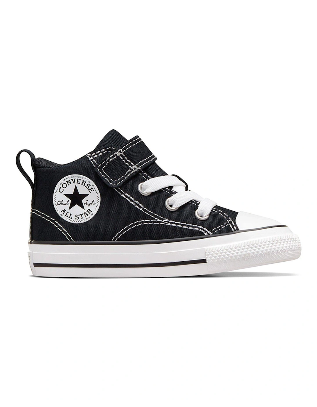 Infant Boys Malden Street Midi Trainers - Black/White, 7 of 6