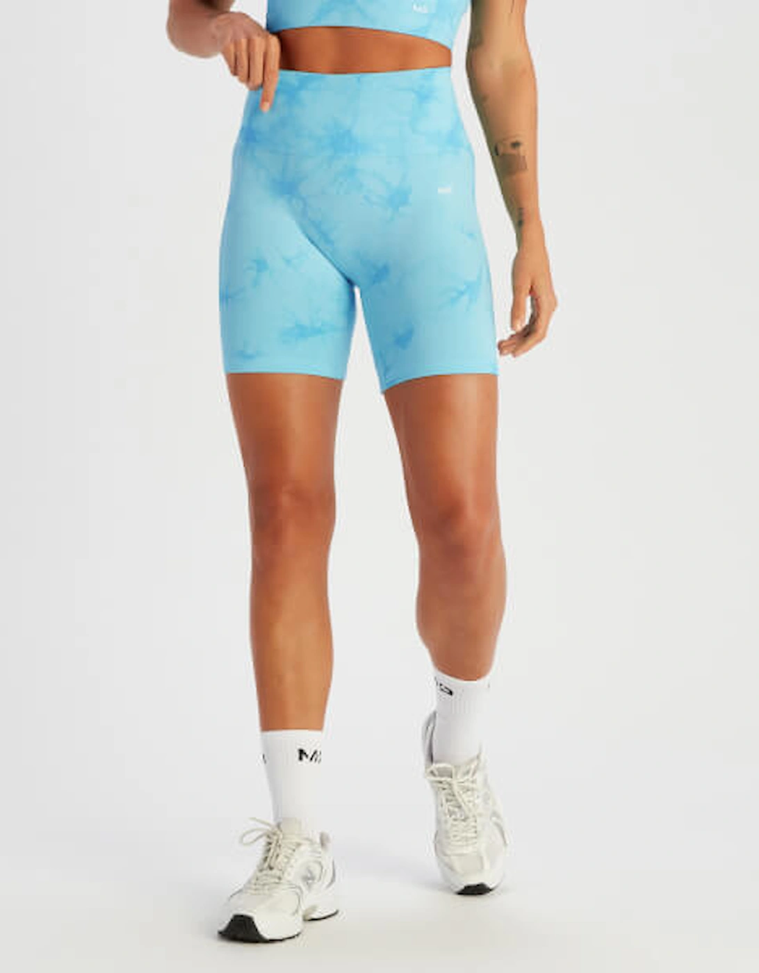 Women's Shape Seamless Cycling Shorts - Blue, 2 of 1