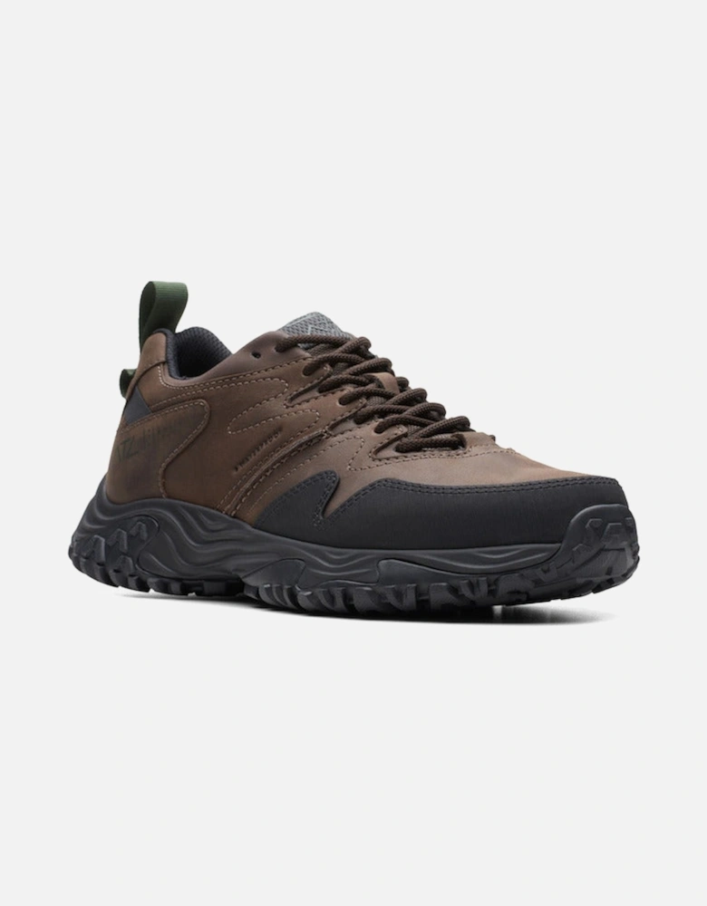 ATL Walk Go Waterproof shoe in Dark Brown Leather