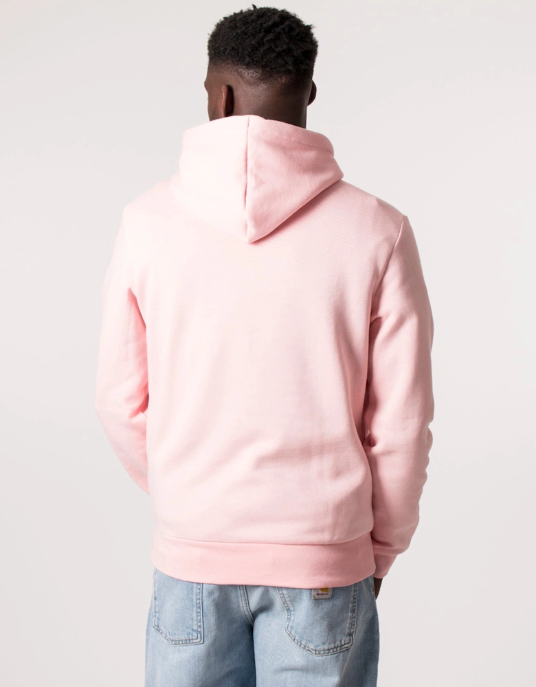 Relaxed Fit Brushed Fleece Hoodie
