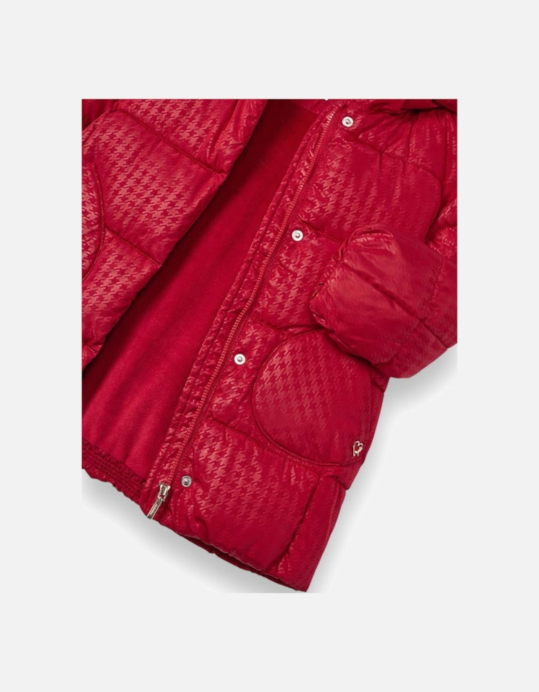 Red Puffer Coat