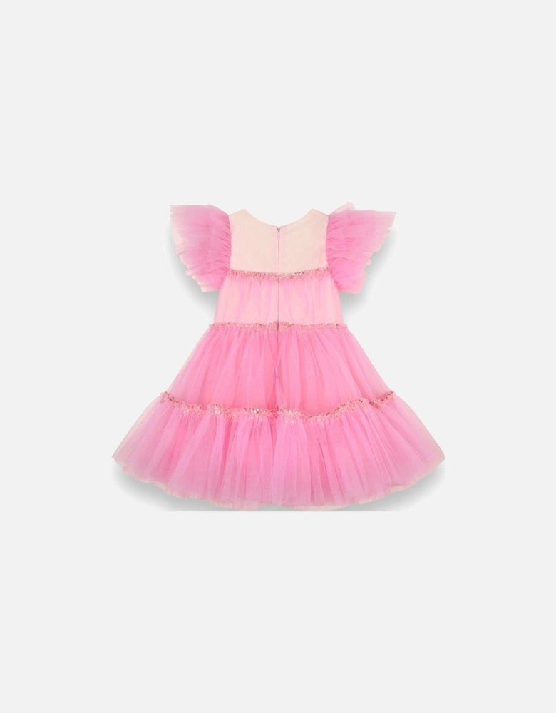 Pink Tulle Party Dress