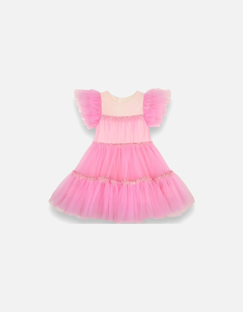 Pink Tulle Party Dress