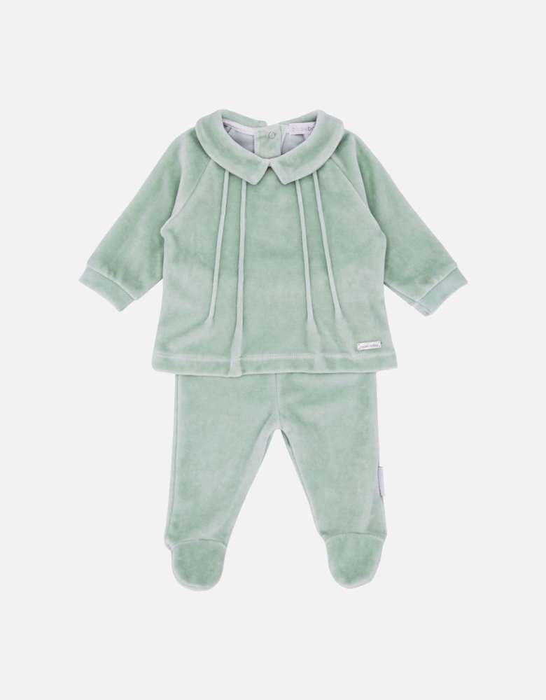 Mint Velour 2 Piece Set