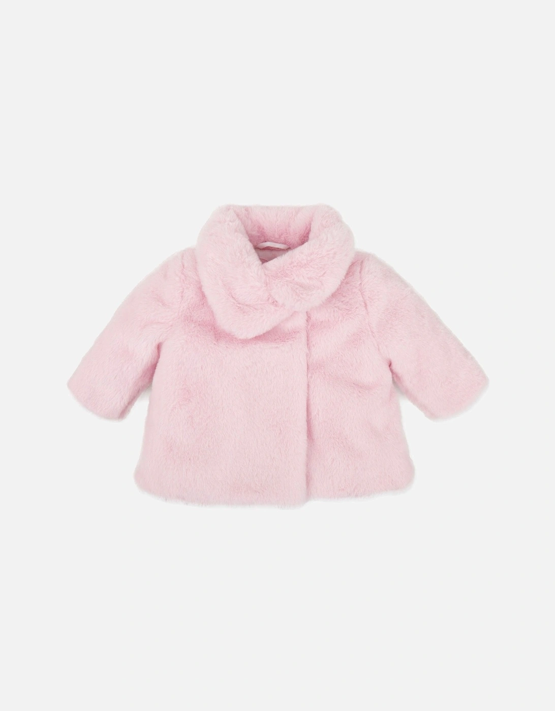 Pink Faux Fur Coat, 3 of 2