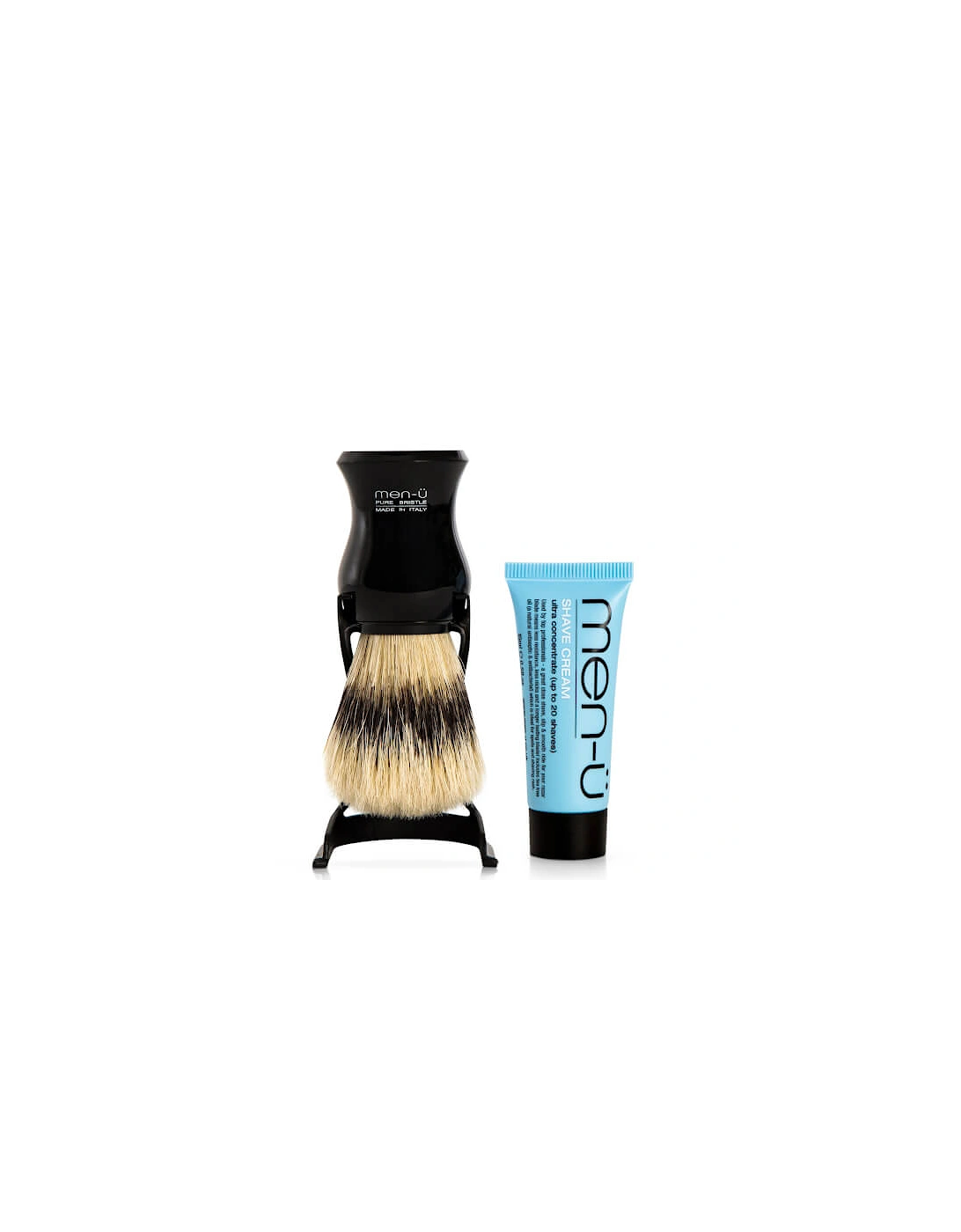 men-ü Barbiere Shave Brush and Stand - Black, 2 of 1