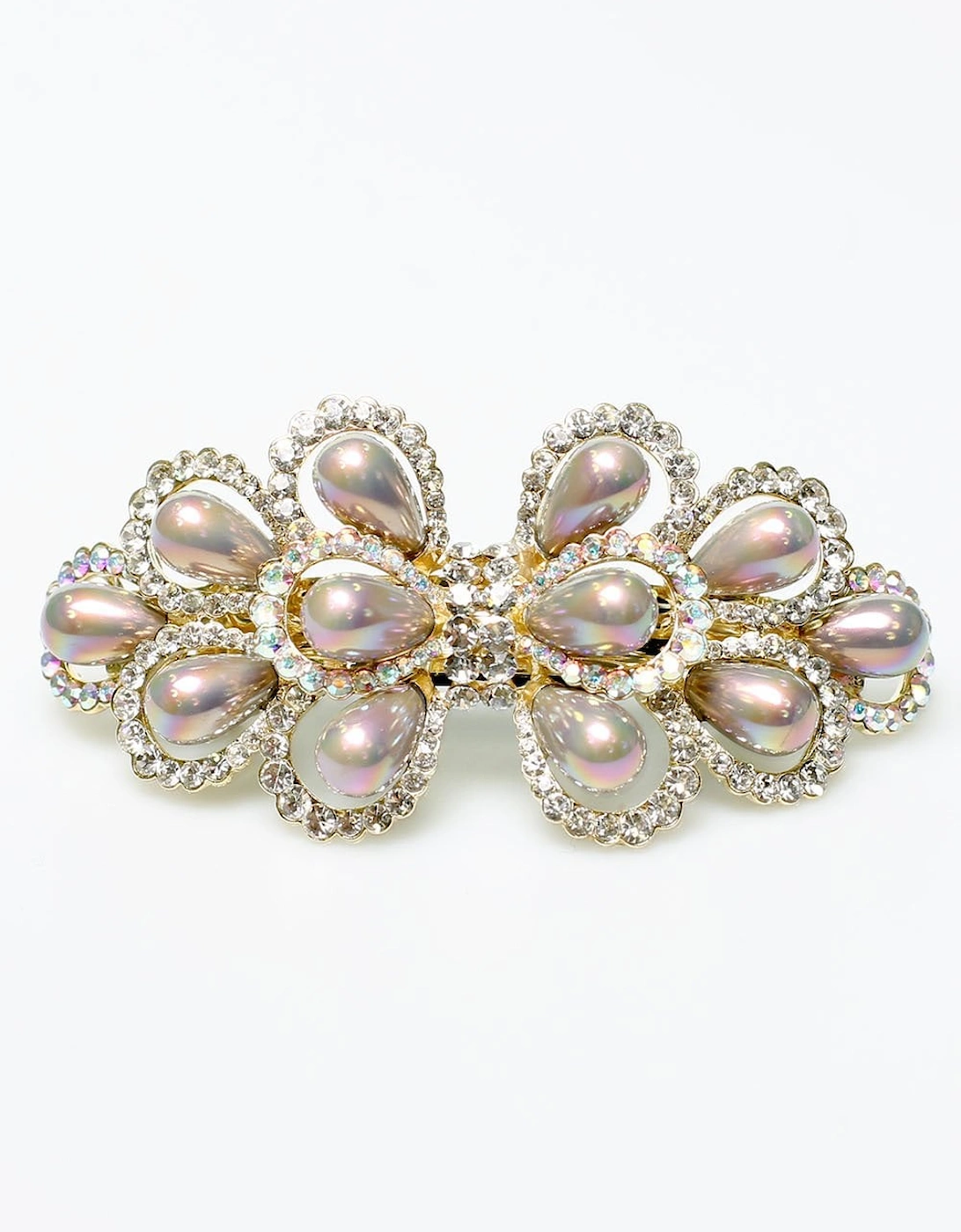 Limited Hand Made Faux Pearl And Crystal Hair Clip, 3 of 2
