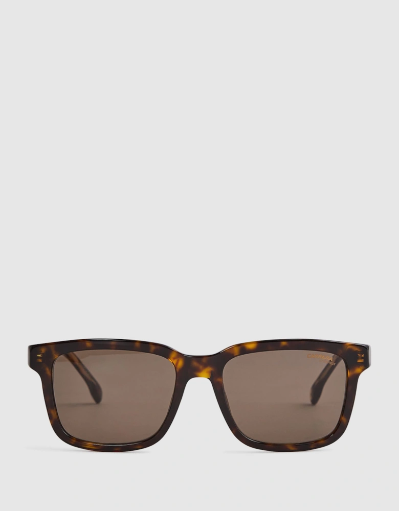 Carrera Eyewear Square Tortoiseshell Sunglasses
