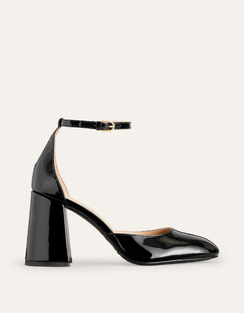 Patent-Leather Court Shoes