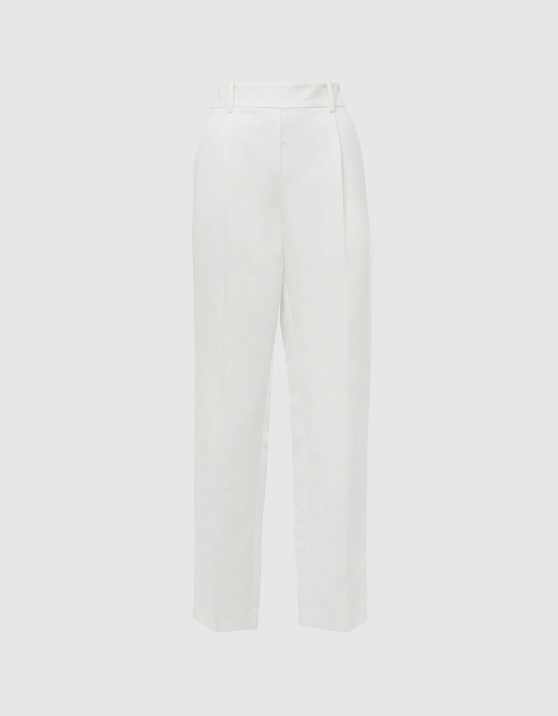 Tapered Linen Trousers, 2 of 1