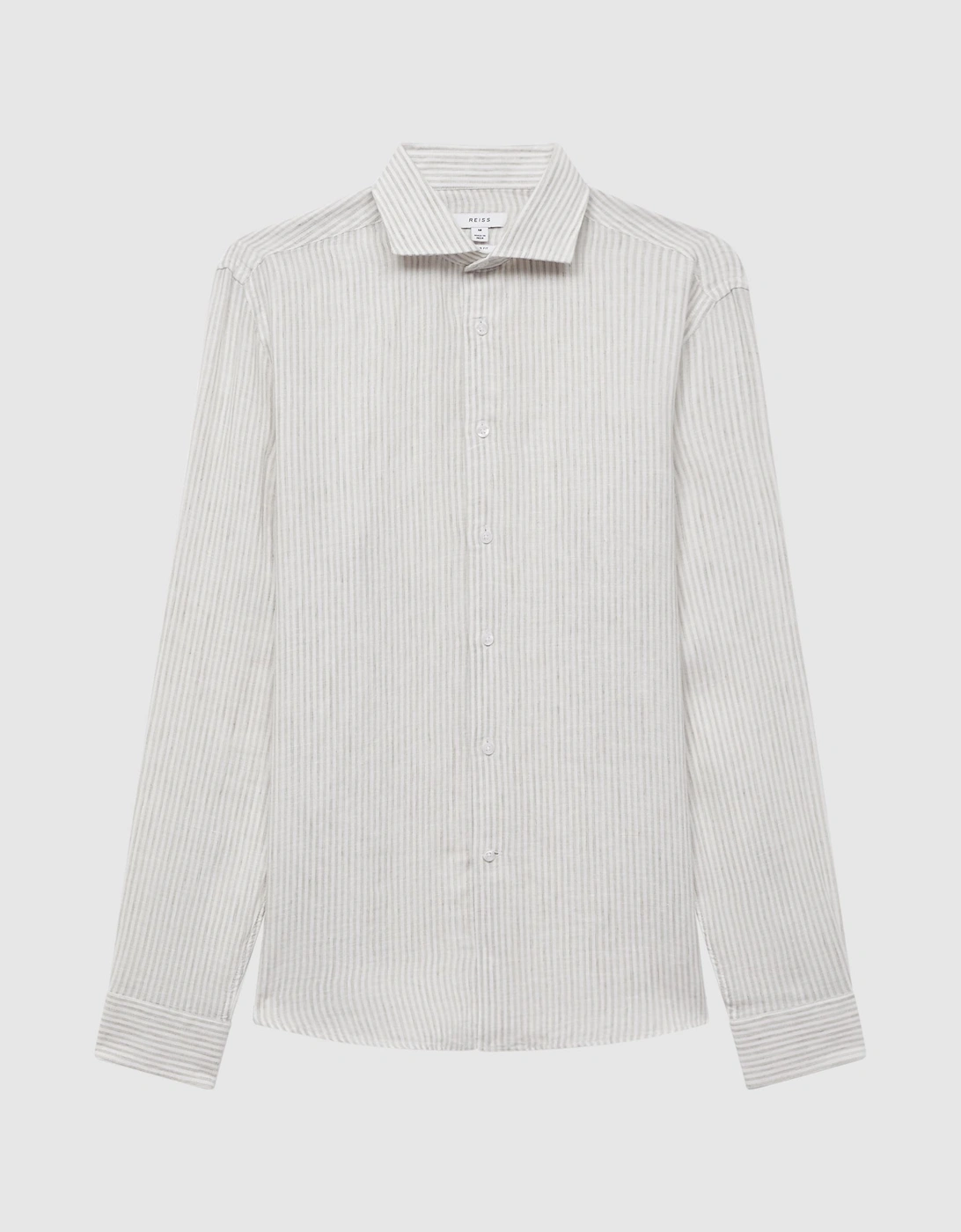 Linen Long Sleeve Shirt, 2 of 1