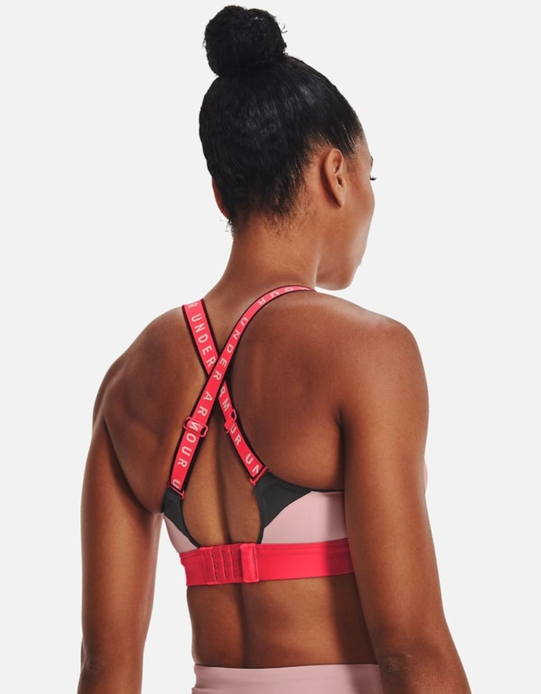 Womens UA Infinity High Blocked Sports Bra