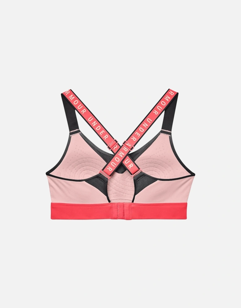 Womens UA Infinity High Blocked Sports Bra