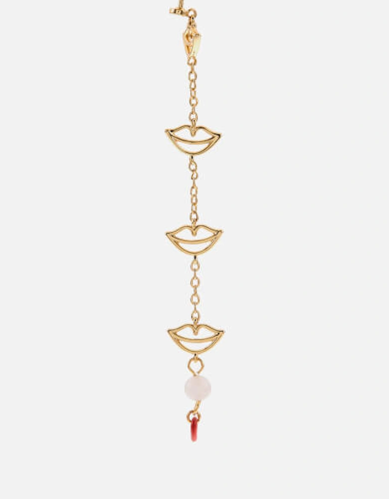 Topping Long 4 Secrets Gold-Plated Single Earring